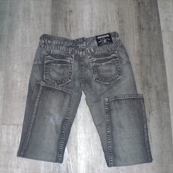 true religion jeans distressed mens 36x34 @B6 - Picture 1 of 6